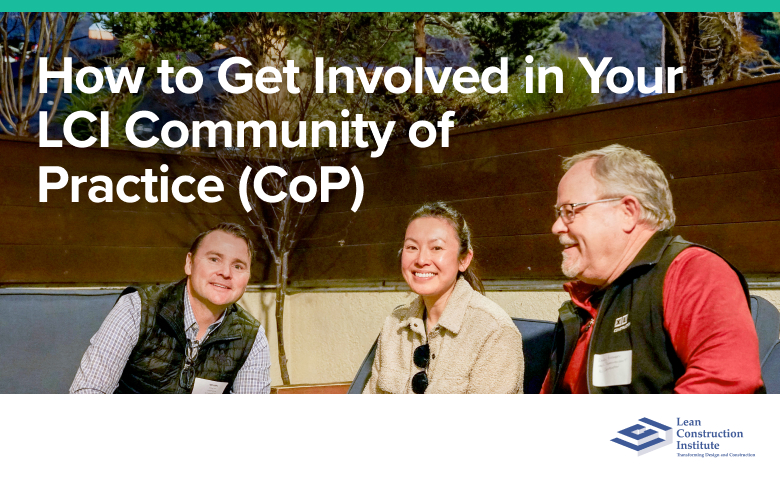 How to Get Involved With Your LCI Community of Practice