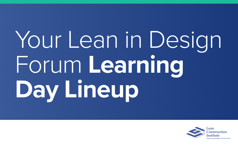 Your Lean in Design Forum Learning Day Lineup Is Here!